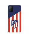 Coque pour Xiaomi Poco M3 de l'Atlético de Madrid Écusson Fond Atletico - Licence Officielle de l'Atlético de Madrid