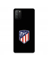 Coque pour Xiaomi Poco M3 de l'Atlético de Madrid Écusson Fond Noir - Licence Officielle de l'Atlético de Madrid