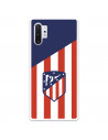 Coque pour Samsung Galaxy Note 10Plus de l'Atlético de Madrid Écusson Fond Atletico - Licence Officielle de l'Atlético de Madrid