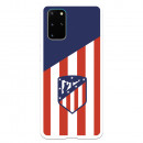 Coque pour Samsung Galaxy S20 Plus de l'Atlético de Madrid Écusson Fond Atletico - Licence Officielle de l'Atlético de Madrid