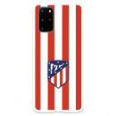 Coque pour Samsung Galaxy S20 Plus de l'Atlético de Madrid Écusson Rouge et Blanc - Licence Officielle de l'Atlético de Madrid