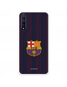 Coque pour Honor 20 du FC Barcelone Lignes Blaugrana - Licence Officielle du FC Barcelone