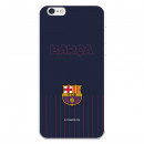 Coque pour iPhone 6 du FC Barcelone Barsa Fond Bleu - Licence Officielle du FC Barcelone