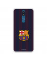 Coque pour LG K40 du FC Barcelone Lignes Blaugrana - Licence Officielle du FC Barcelone