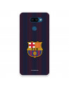 Coque pour LG K40S du FC Barcelone Lignes Blaugrana - Licence Officielle du FC Barcelone