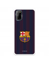 Coque pour Oppo A72 du FC Barcelone Lignes Blaugrana - Licence Officielle du FC Barcelone