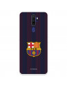 Coque pour Oppo A9 2020 du FC Barcelone Lignes Blaugrana - Licence Officielle du FC Barcelone