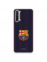 Coque pour Oppo Find X2 Lite du FC Barcelone Lignes Blaugrana - Licence Officielle du FC Barcelone