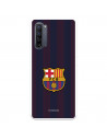 Coque pour Oppo Find X2 Neo du FC Barcelone Lignes Blaugrana - Licence Officielle du FC Barcelone