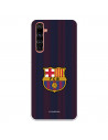 Coque pour Realme X50 Pro du FC Barcelone Lignes Blaugrana - Licence Officielle du FC Barcelone