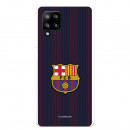 Coque pour Samsung Galaxy A42 5G du FC Barcelone Lignes Blaugrana - Licence Officielle du FC Barcelone