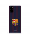 Coque pour Samsung Galaxy S20 Plus du FC Barcelone Lignes Blaugrana - Licence Officielle du FC Barcelone