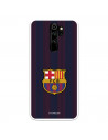 Coque pour Xiaomi Redmi Note 8 Pro du FC Barcelone Lignes Blaugrana - Licence Officielle du FC Barcelone