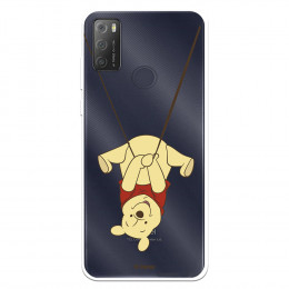 Funda para Alcatel 1S 2021 Oficial de Disney Winnie  Columpio - Winnie The Pooh