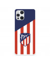 Funda para Oppo Find X3 Pro del Atleti Escudo Fondo Atletico - Licencia Oficial Atlético de Madrid