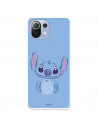 Funda para Xiaomi Mi 11 Lite Oficial de Disney Stitch Azul - Lilo & Stitch