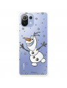 Funda para Xiaomi Mi 11 Lite Oficial de Disney Olaf Transparente - Frozen