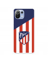 Funda para Xiaomi Mi 11 Lite del Atleti Escudo Fondo Atletico - Licencia Oficial Atlético de Madrid