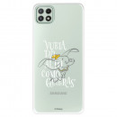 Funda para Samsung Galaxy A22 5G Oficial de Disney Dumbo Vuela tan Alto - Dumbo