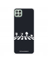 Funda para Samsung Galaxy A22 5G Oficial de Peanuts Personajes Beatles - Snoopy