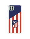 Funda para Samsung Galaxy A22 5G del Atleti Escudo Fondo Atletico - Licencia Oficial Atlético de Madrid