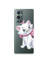 Funda para OnePlus 9 Pro Oficial de Disney Marie Silueta - Los Aristogatos