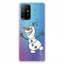 Funda para Oppo A74 5G Oficial de Disney Olaf Transparente - Frozen