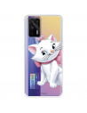 Funda para Realme GT Oficial de Disney Marie Silueta - Los Aristogatos