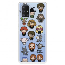 Funda para Samsung Galaxy A71 5G Oficial de Harry Potter Personajes Iconos - Harry Potter