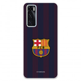 Funda para Vivo Y70 del Barcelona Rayas Blaugrana - Licencia Oficial FC Barcelona