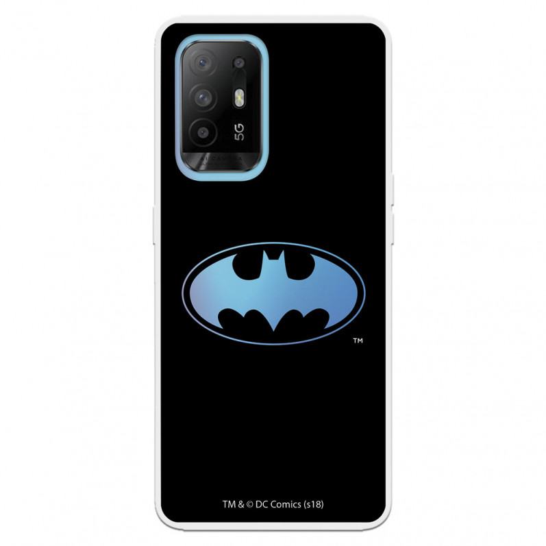 Funda para Oppo A94 5G Oficial de DC Comics Batman Logo Transparente - DC Comics