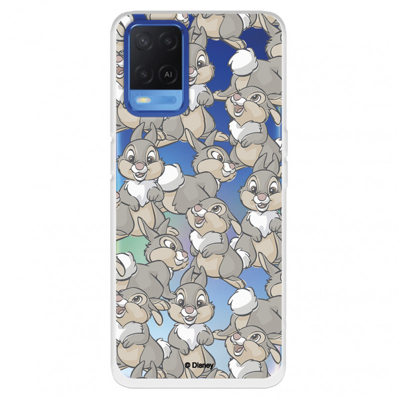 Funda para Oppo A55 4G Oficial de Disney Tambor Patrones - Bambi