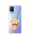 Funda para Vivo V21 5G Oficial de Disney Winnie  Columpio - Winnie The Pooh