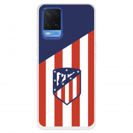 Fundaara Oppo A55 4G del Atleti Escudo Fondo Atletico - Licencia Oficial Atlético de Madrid