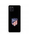 Fundaara Samsung Galaxy Note10 Lite del Atleti Escudo Fondo Negro - Licencia Oficial Atlético de Madrid