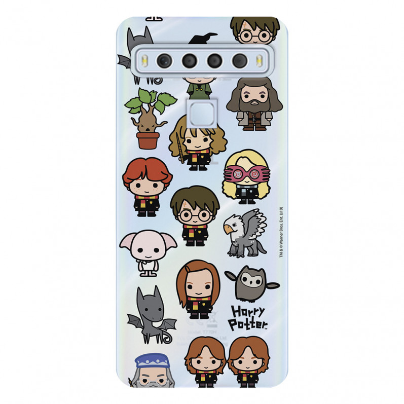 Funda para TCL 10 L Oficial de Harry Potter Personajes Iconos - Harry Potter