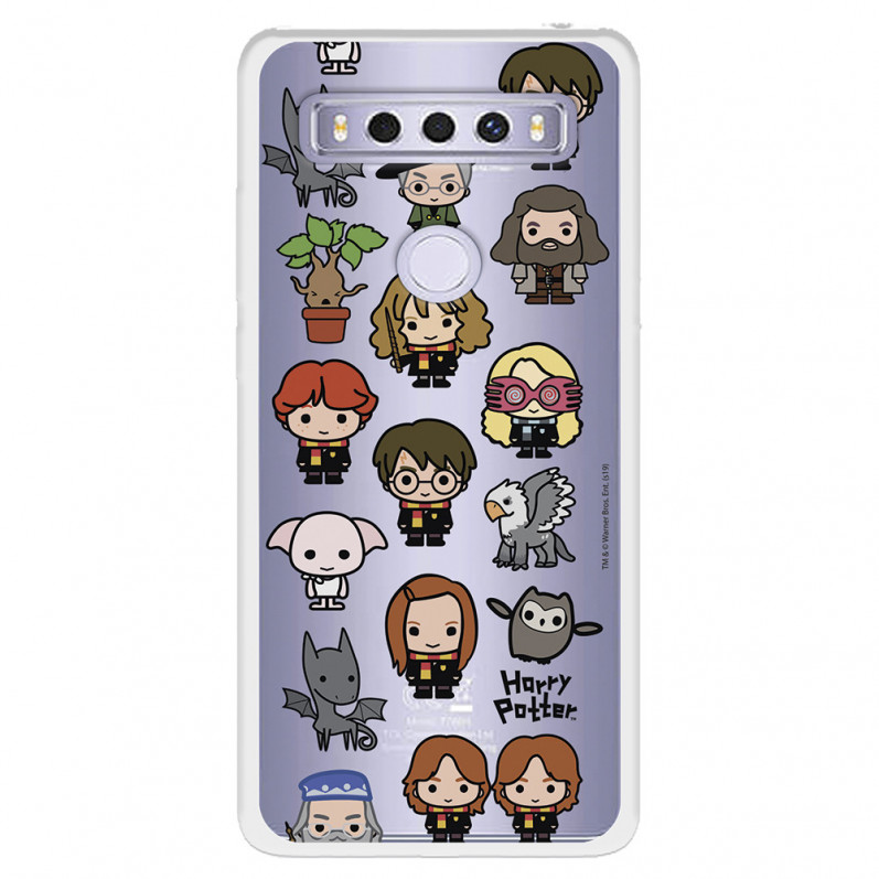 Funda para TCL 10 SE Oficial de Harry Potter Personajes Iconos - Harry Potter