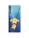 Funda para TCL 20 Pro 5G Oficial de Disney Winnie  Columpio - Winnie The Pooh