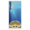 Funda para TCL 20 Pro 5G Oficial de Star Wars Baby Yoda Sonrisas - The Mandalorian