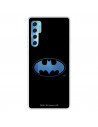 Funda para TCL 20 Pro 5G Oficial de DC Comics Batman Logo Transparente - DC Comics