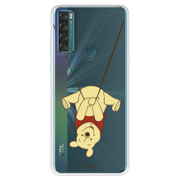 Funda para TCL 20 SE Oficial de Disney Winnie  Columpio - Winnie The Pooh