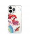 Případ pro iPhone 13 Pro Oficiální bubliny Disney Ariel a Sebastian - Malá mořská víla