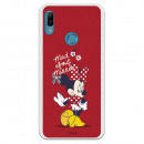 Carcasa Oficial Disney Minnie Mad about Minnie para Huawei Honor 8A- La Casa de las Carcasas