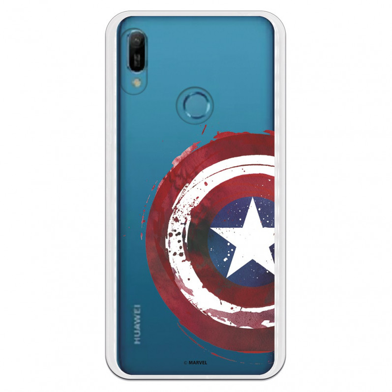 Carcasa Oficial Escudo Capitan America para Huawei Honor 8A- La Casa de las Carcasas