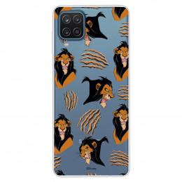 Funda para Samsung Galaxy M12 Oficial de Disney Scar Patrón - Villanas Disney