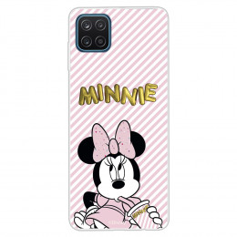 Funda para Samsung Galaxy M12 Oficial de Disney Minnie Cold Balloon - Clásicos Disney