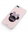 Funda para Samsung Galaxy M12 Oficial de Disney Minnie Pink Shadow - Clásicos Disney