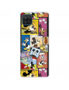 Funda para Samsung Galaxy M12 Oficial de Disney Mickey Comic - Clásicos Disney