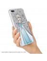 Funda para Samsung Galaxy M12 Oficial de Disney Elsa Transparente - Frozen