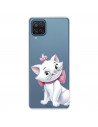 Funda para Samsung Galaxy M12 Oficial de Disney Marie Silueta - Los Aristogatos